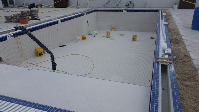 West Deck Pool Final Touches