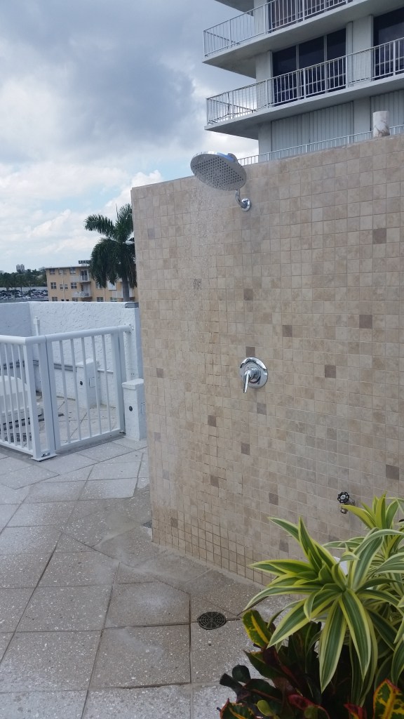 West Deck Pool Shower