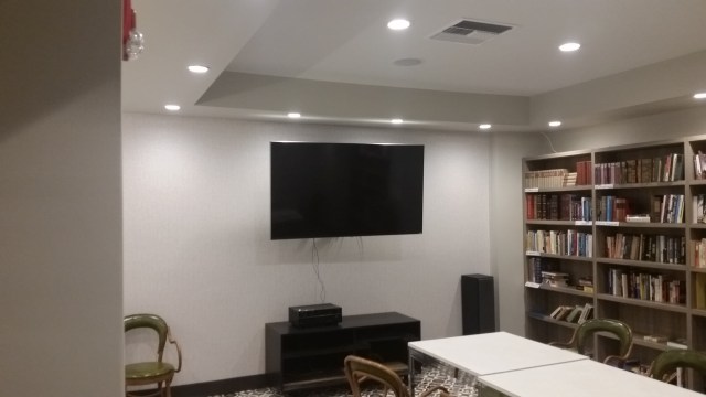 The Library works in an honor systems. Bring one book take one book. Your donation is appreciated. We now have a UD 4K 75 inches TV set. The first show was a success. Did you come?